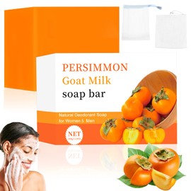 Persimmon Soap, Persimmon Core Soap Natural, for Cleansing and Skin Care of Face and Body