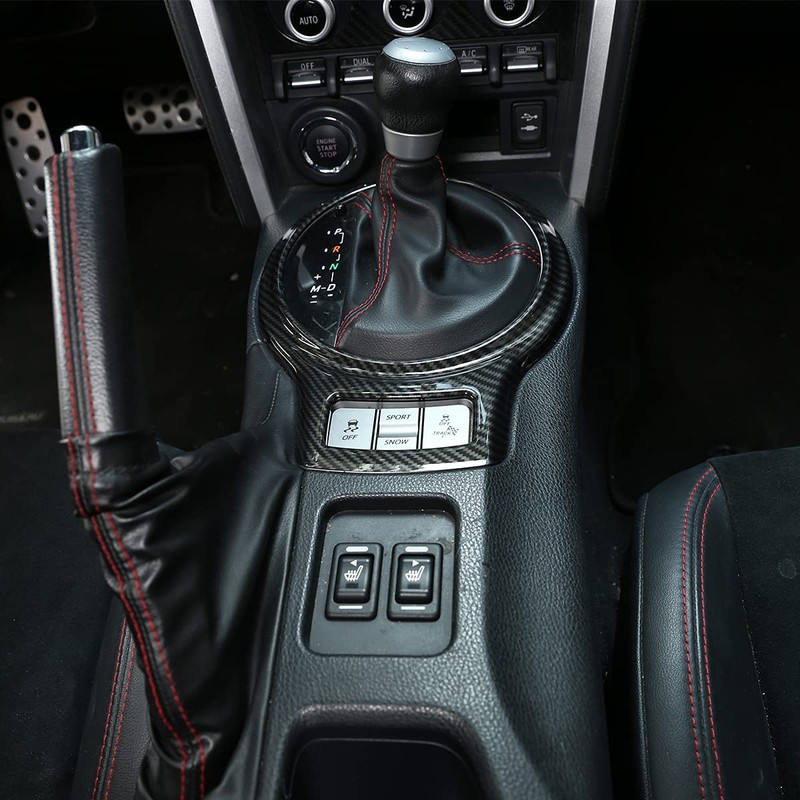 YIWANG Car Interior Gear Shift Frame Trim Sticker for Subaru