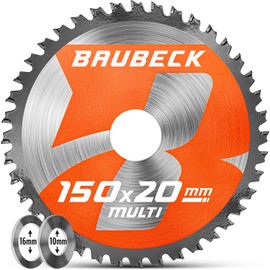 BAUBECK Multi-Pro Saw Blade 150 x 20 x 1.1-1.5 x 40T