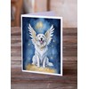 Caroline's Treasures Great Pyrenees My Angel Greeting Cards Pack of