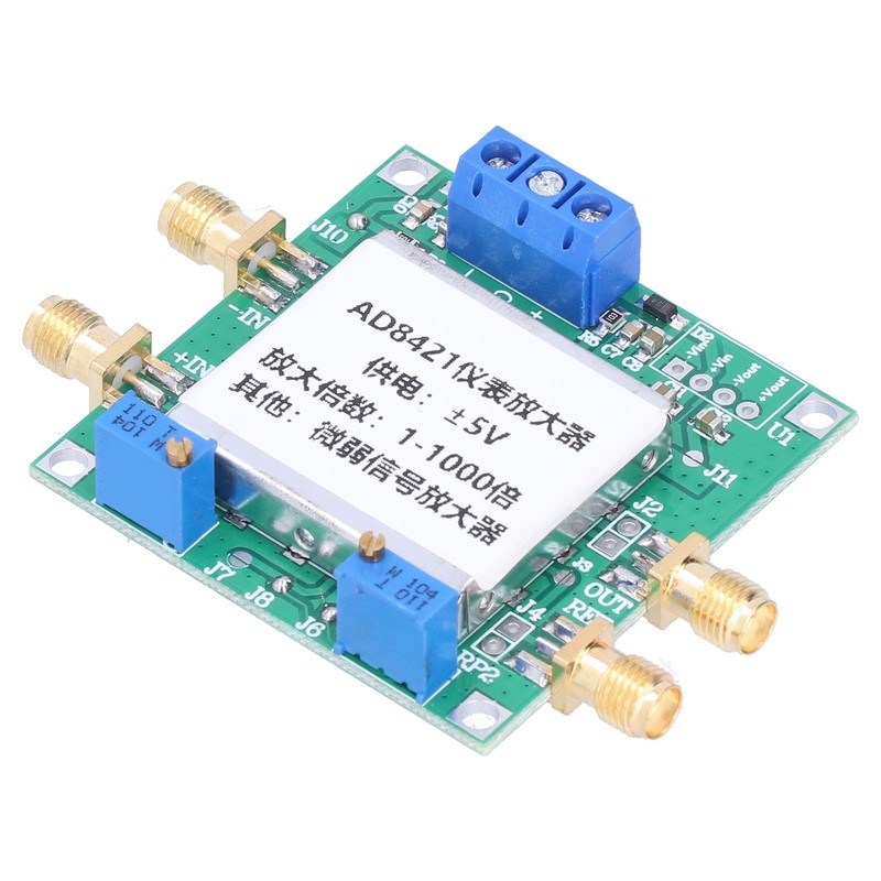 Amplifier Module AD8421 2.3mA 500pA Low Noise Distortion Signal Instrument