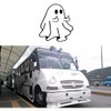 Calcomanía Fantasma Dedo Grosero Sticker Auto Suv Universal