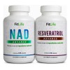 Nad + Resveratrol 240 Cápsulas 2 Frascos Sin Sabor