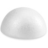 FloraCraft SmoothFōM Half Ball 2.3 Inch x 4.3 Inch White