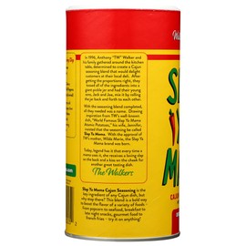 Walker & Sons Slap Ya Mama Cajun Seasoning, 16 Ounce - PACK OF 3