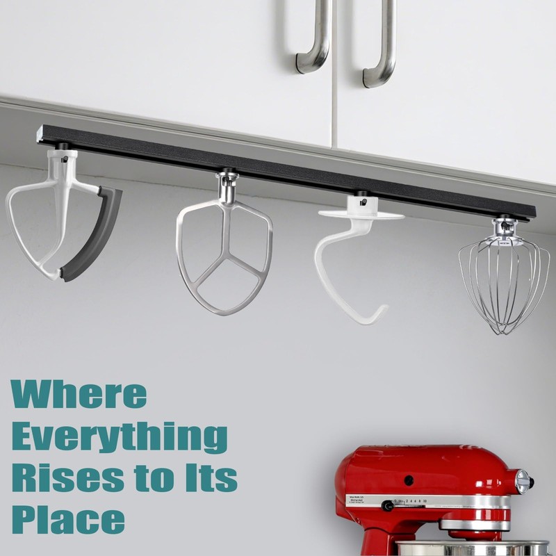 Metal Stand Mixer Attachment Holders Adjustable, Compatible with Kitchen Aid