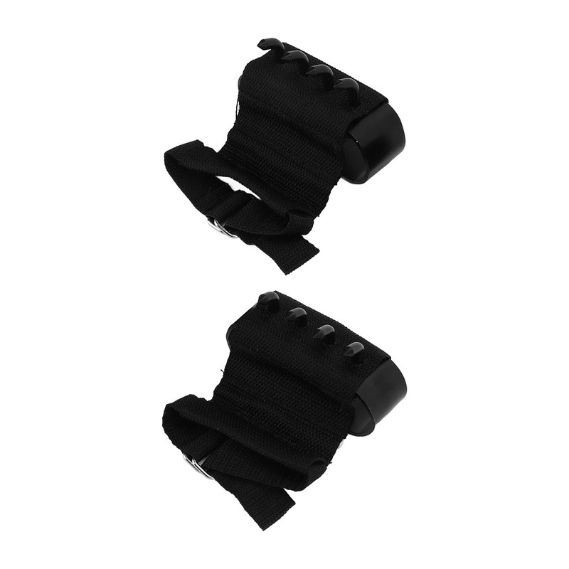 1 Pair/set 4 Tooth Spikes Crampon Hooks Wristband Durable Outdoor