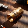 Otoolling Wet-line Wing Nut Hydraulic Quick Disconnect Male Coupler, Heavy