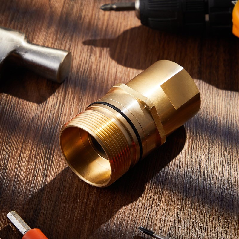 Otoolling Wet-line Wing Nut Hydraulic Quick Disconnect Male Coupler, Heavy