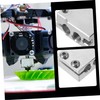 ULTECHNOVO 1pc Hot End Heater Block for Printers High-Performance Aluminum