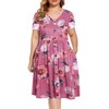 BEDOAR Plus Size Summer Dresses for Curvy Women Casual Boho