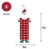 Large Felt Christmas Advent Calendar With Pockets Hanging Decoration (Choose