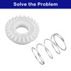 WH05X24185 Washing machine clutch kit with WH01X24434 spring,fit for G-E