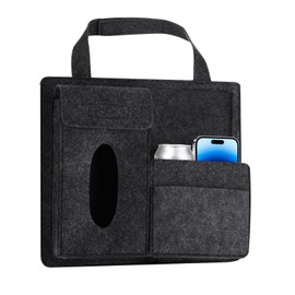 Car Organizer Back Seat For Kids,Felt Car Seat Bag Car Seat Back Organizer | Car Seat Back Organizer, Car Seat Storage Bag, Car Tote for Kids, Trash, Snack