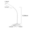 K&ZZ Desk Lamp, Touch-Sensitive Small Desk Light, LED Table Lamp