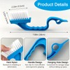 Jaasuee Window Track Cleaning Brush Set - 2 Pack Window