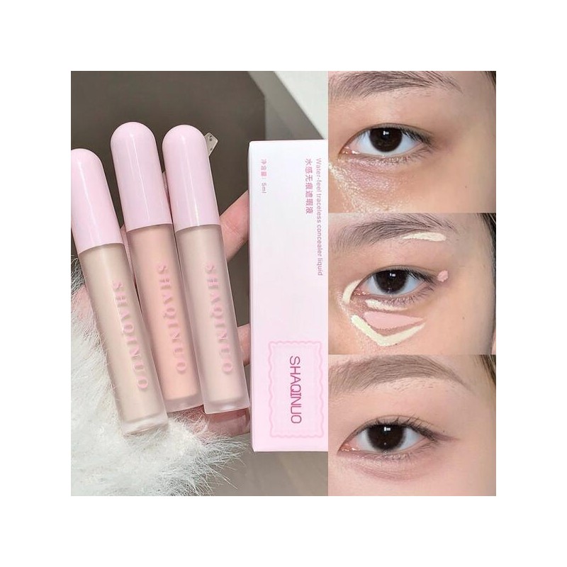 SHAQINUO 워터 센싱 컨실러 내추럴 글로우 커버력 저색소 가벼운 매트