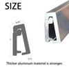 NKEOSN 【Upgrade】 RV Table Wall Mount, Outside Track Mout, Aluminum