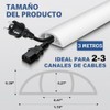 Cubierta de Cable para Piso 3M, Cubierta de Cable Pared,