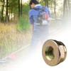 jiujiudefeiji 2 Pieces Left Hand Thread Nut 22 * 11mm