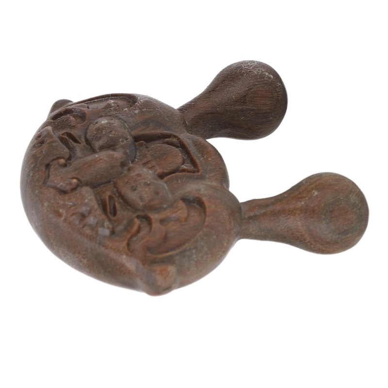 Sandalwood Face Massage Comb Tiger Shape Nose Shaper Protable Wooden