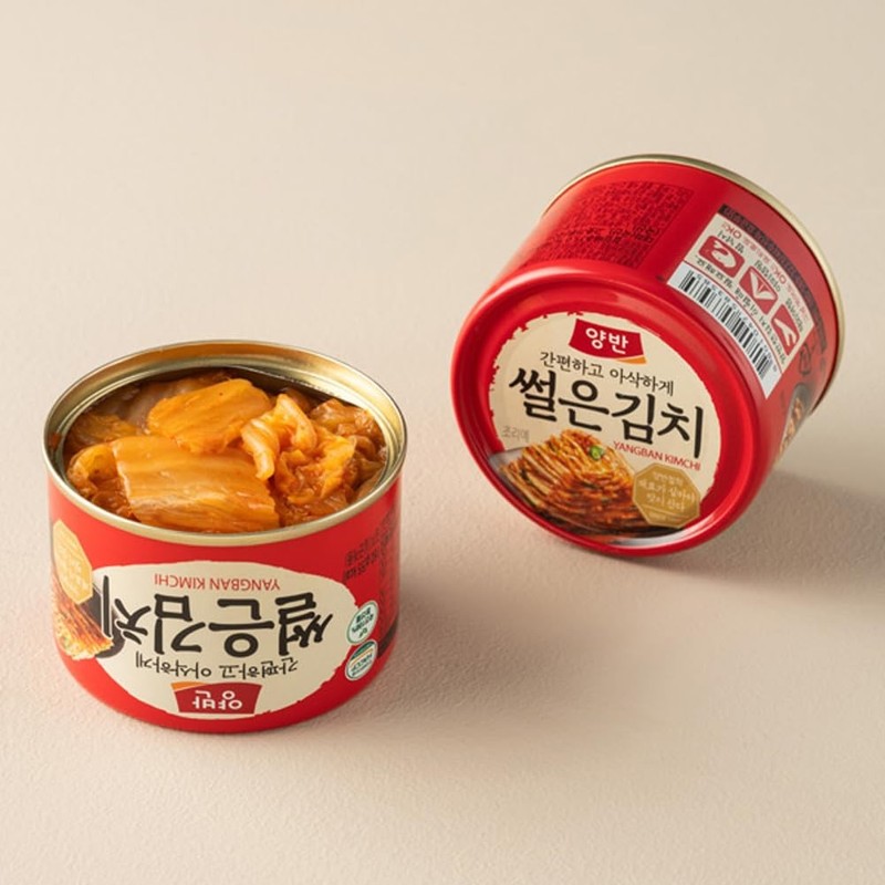 Dongwon Yangban Kimchi Can Korean Kimchi (160g x 4ea)