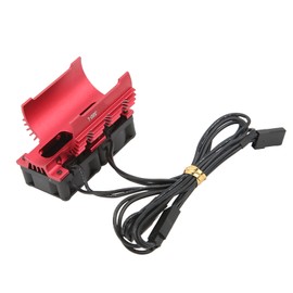 Brushless Motor Cooling Fan 8.4V 32000RPM Strong Heat Dissipation Brushless Motor Dual Cooling Fan Red