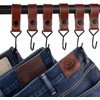 Brute Strength Multifunctional Hooks - Leather Loop - Cognac -