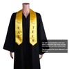 OSBO GradSeason Unisex Adult Plain Graduation Stole for Academic Commencements,