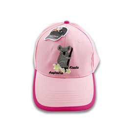 I Love Aus Australian Koala with Flower Cap