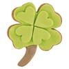 Staedter Four-leafed Clover Cookie Cutter, 7 cm, Stainless Steel Silver,
