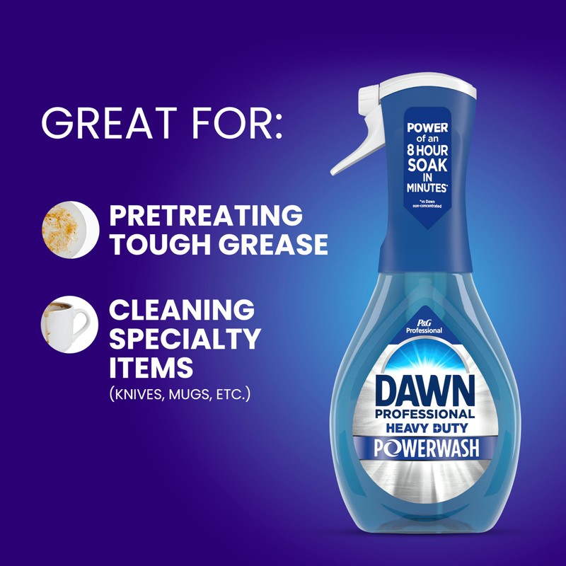 Dawn PRO Heavy Duty Powerwash, Bulk Foaming Dish Spray for