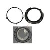 7 Inch Round Headlight Mounting Bracket Retaining Set with Headlamp