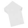 CAXUSD 400pcs Office Memo Pad Non-Sticky Blank Memo Cube Refill