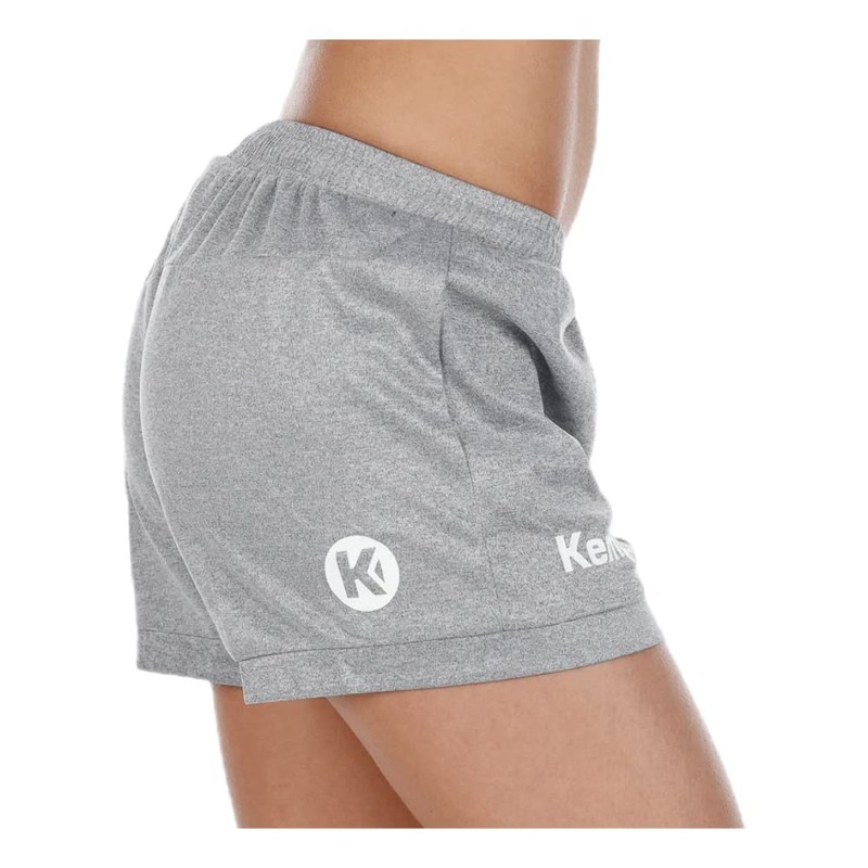 Kempa Women's Core 2.0 Shorts Ladies, Dark Grey Melange, XL