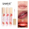 Saniye Lip Gloss Brillo Labial Transparente Aroma Durazno
