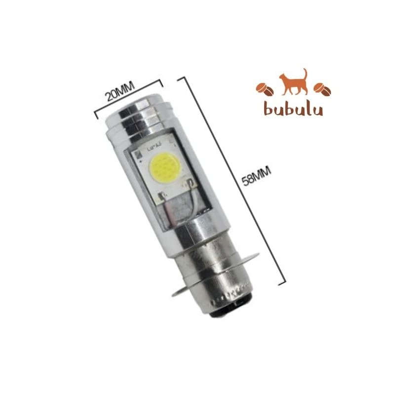 bubulu LED PH7 Headlight Hi/Lo Gyro Canopy Cub Zoomer Compatible