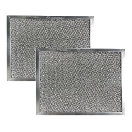 Air Filter Factory 9 x 11 x 0.37 Range Hood Aluminum Mesh Grease Vent Stove Filter 2-Pack