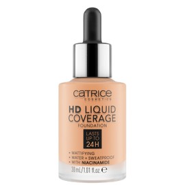 Catrice | HD Liquid Coverage Foundation | High & Natural Coverage | Vegan & Cruelty Free (038 | Honey Beige)