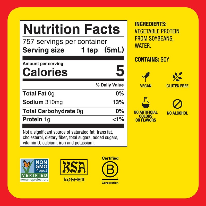 Bragg Liquid Aminos All-Purpose Seasoning - 128 fl oz -