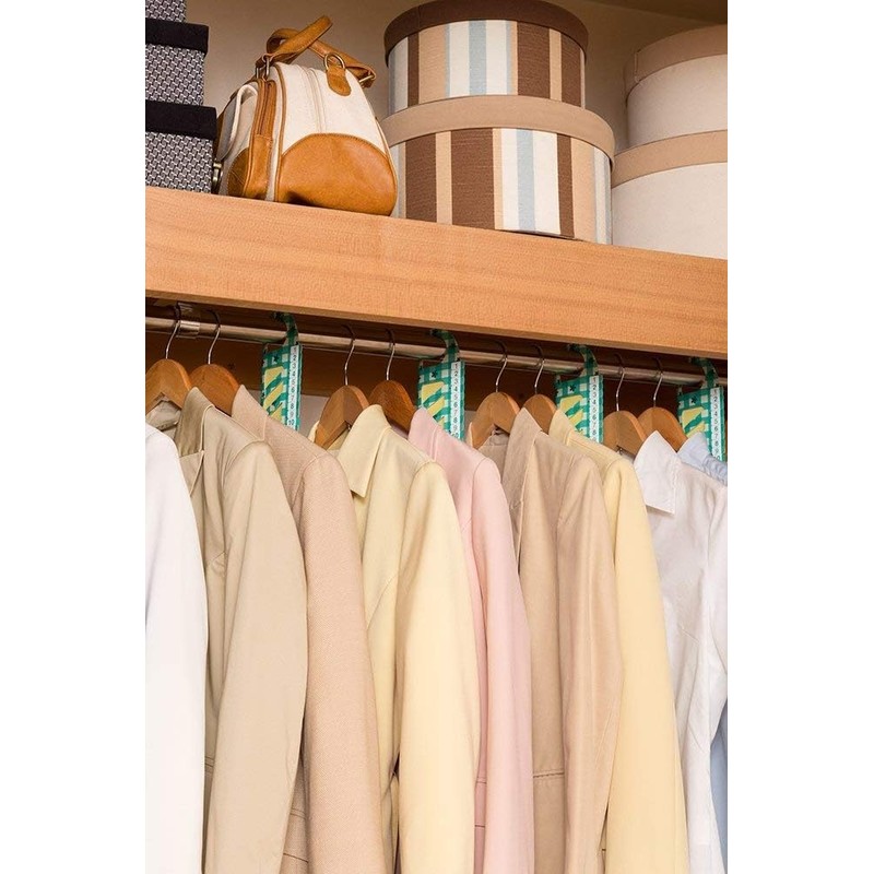 ピレパラアース つるだけスリム 防虫剤 1年用 無臭タイプ [クローゼット用 10個入]