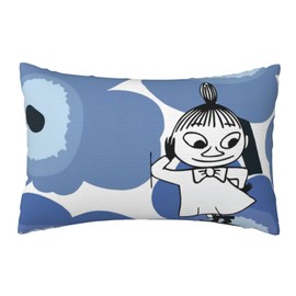 Little My Pillowcase Pillow Cover Dakimakura Cover Bedding Cover Summer Winter All Seasons Stylish Cute Character Home Washable 50 x 76 cm