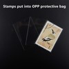 Klmnop OPP Stamp Protection Bags in 8 Models, 100pcs Each,