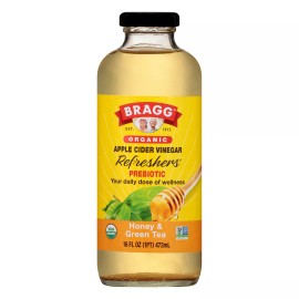 Bragg Beverage Apple Cider Vinegar & Honey Organic 16 fl. oz (Pack of 12)