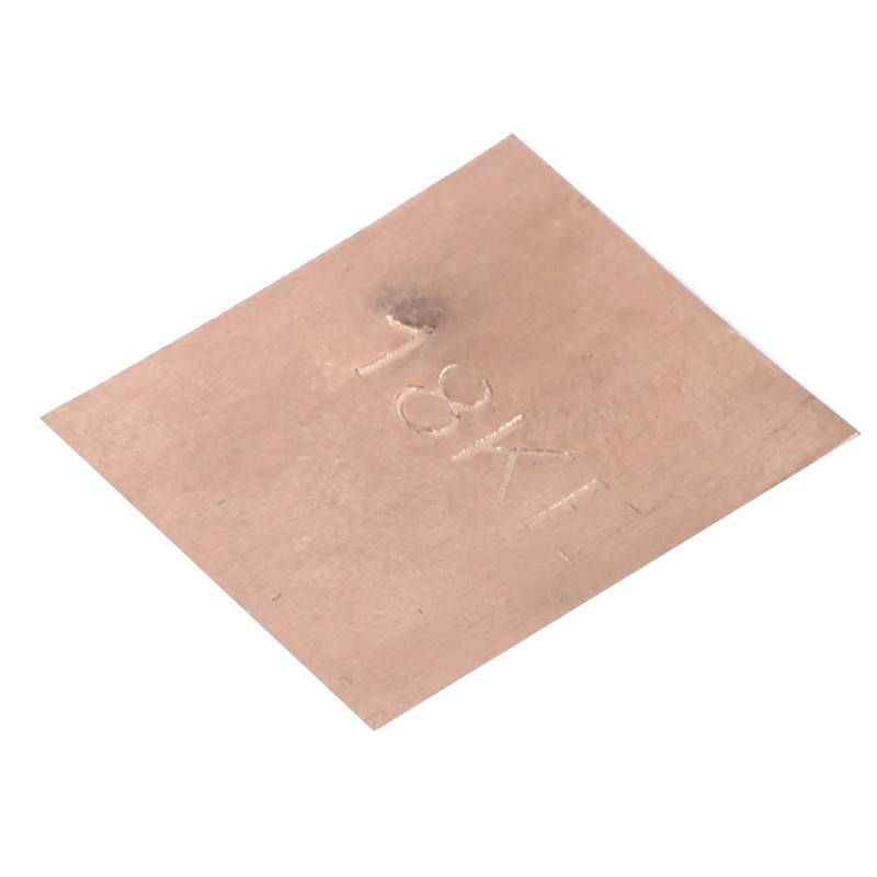 18K Rose Gold Solder Plate Jewelry Welding Soldering Plate Jewelry