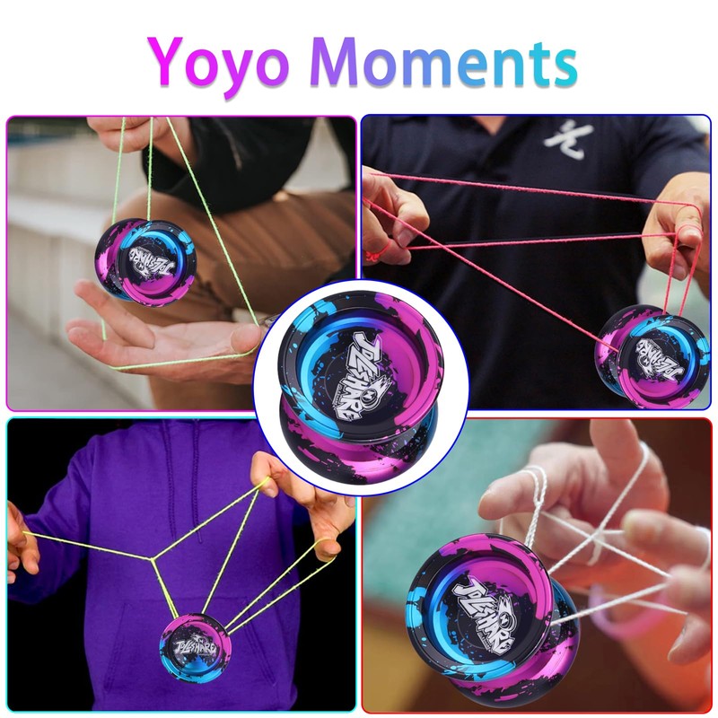 JOLESHARE Professional Yoyo X4 - Unresponsive for Pros & Responsive