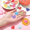 UR URLIFEHALL 50 Pcs 25 Styles PVC Plastic Cabochons Heart