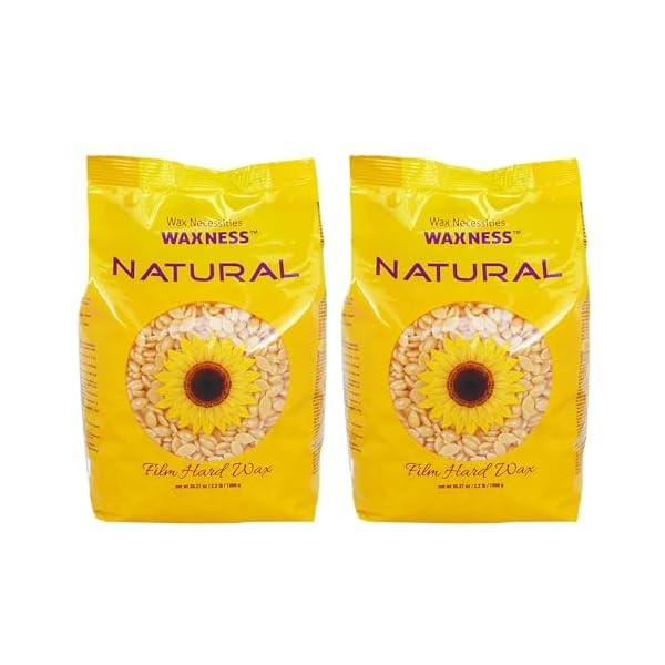 Waxness Wax Necessities Hard Wax Beads Natural 2.2 lb /