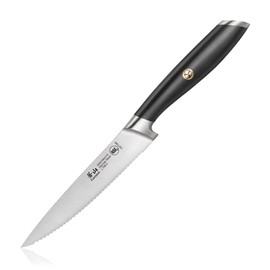 Cangshan L Series 5-Inch Serrated Utility Knife, Forged German Steel,1027389