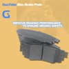 GuuYebe 4 PCS Rear Brake Pads Kit, For Toyota 2019-2021